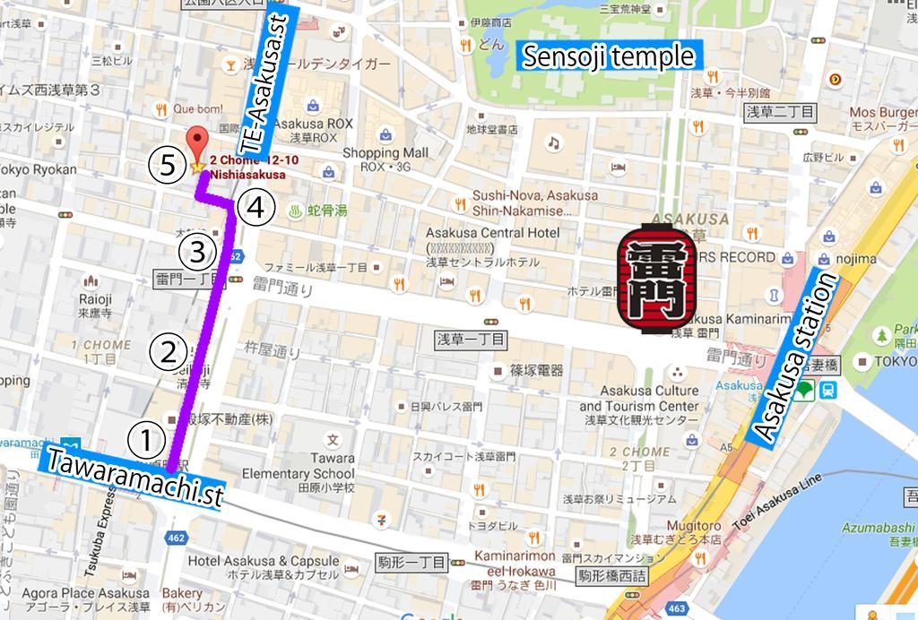 Asakusa Buttobi Токіо Екстер'єр фото